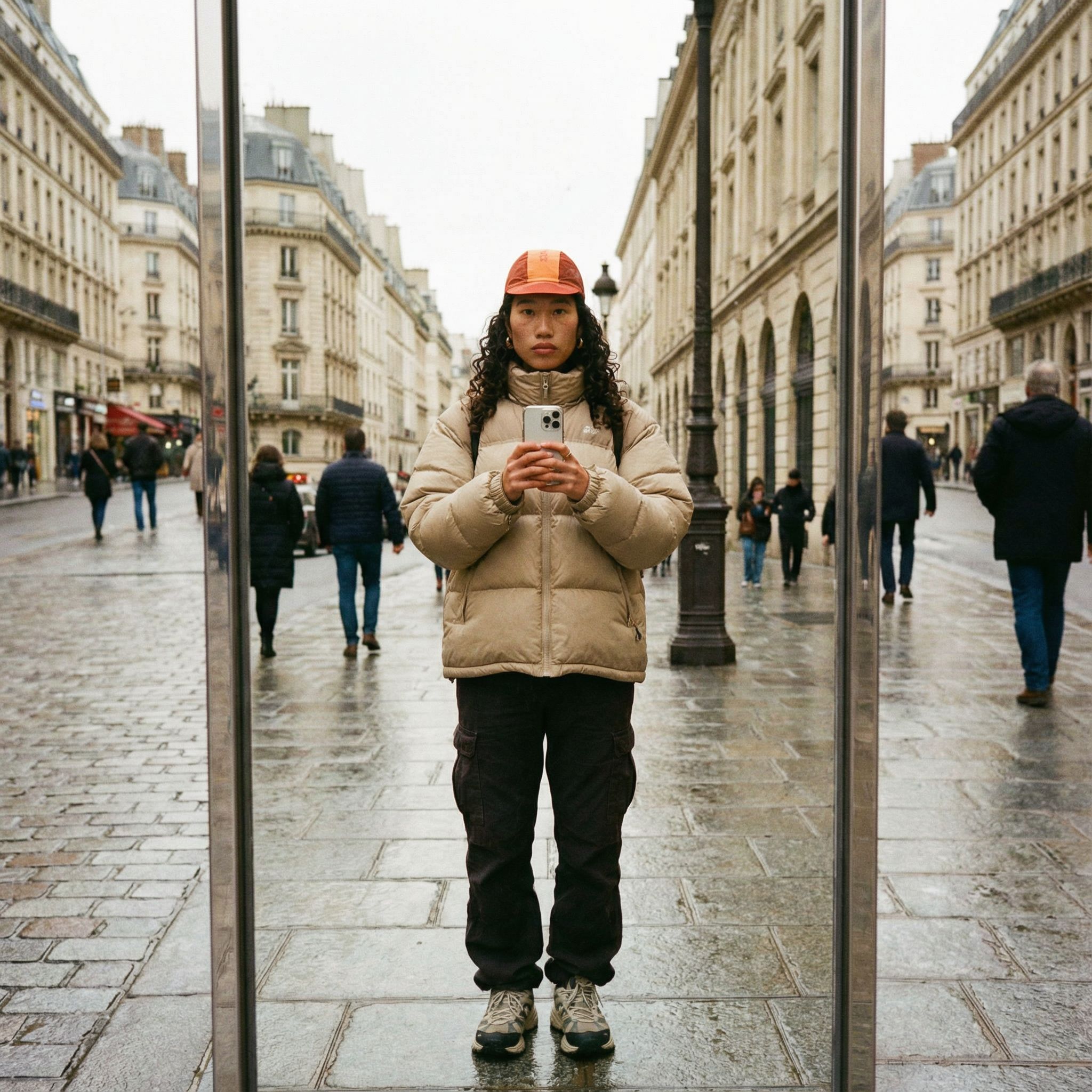 Everyday Paris Mirror Selfie preset example 3