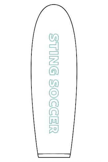 a drawing of a surfboard with the words surfing on it