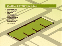 a map of graceland street north east