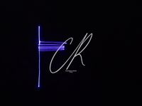 a black background with the letter k in the middle of it