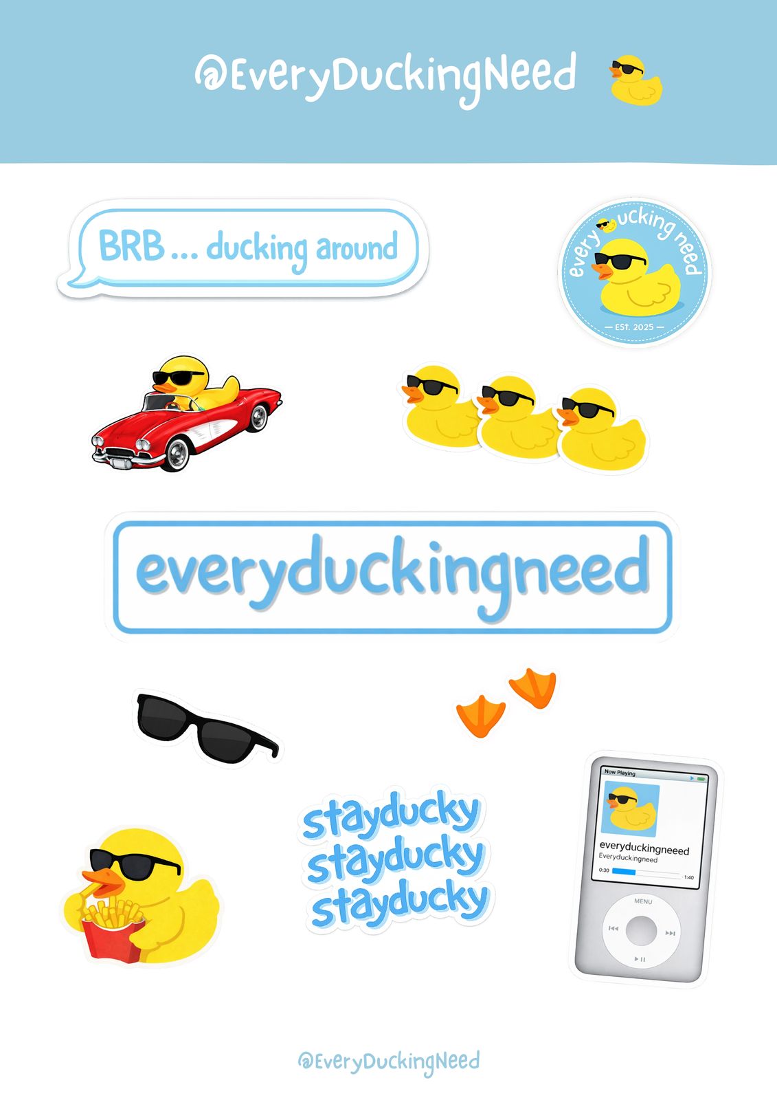 a bunch of stickers that are on the side of a wall