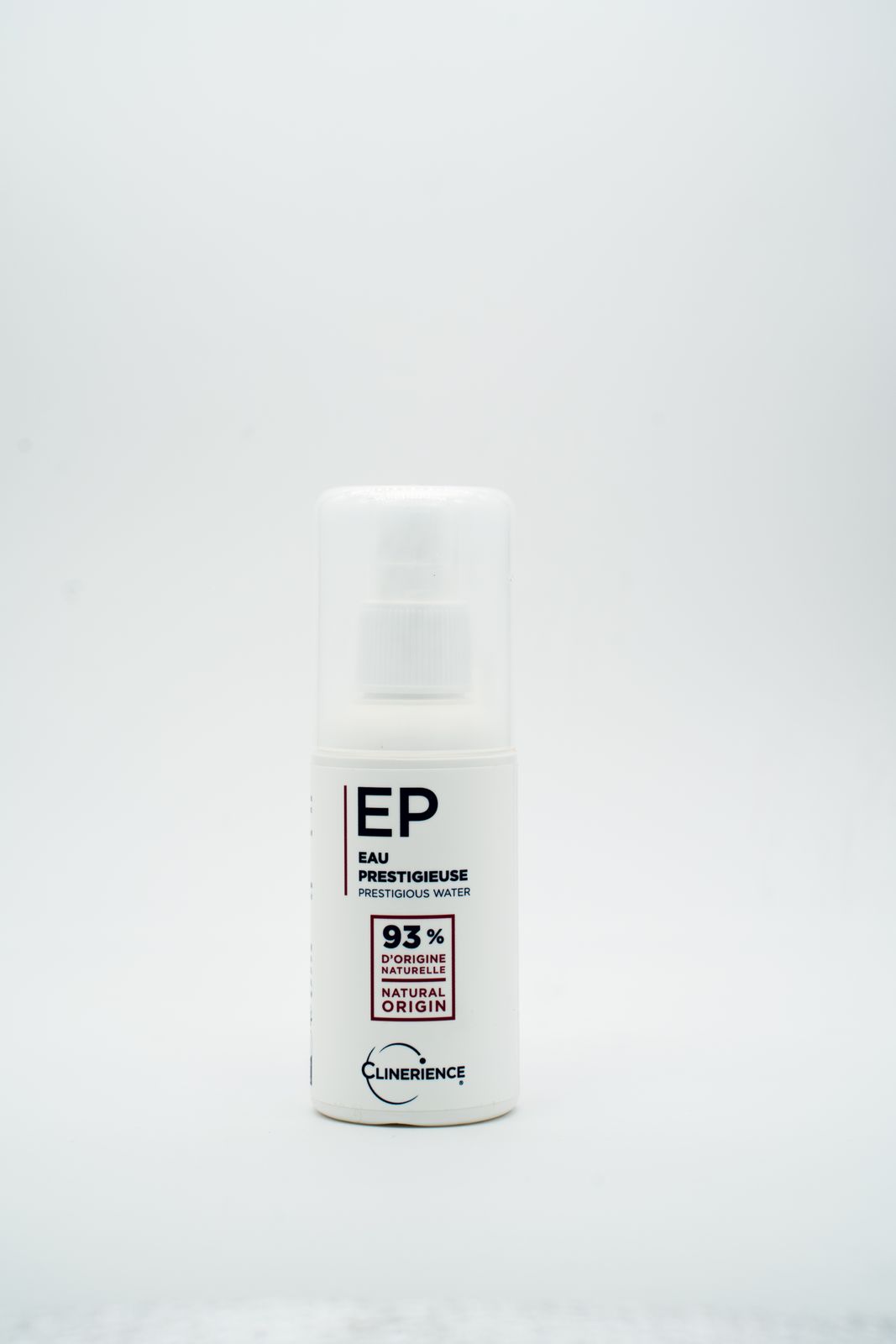 a bottle of deodorant on a white background