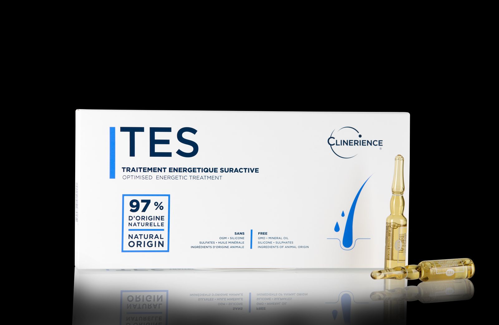 a box of ites tablets sitting on top of a table