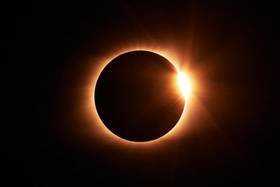 the sun's corona corona during a solar eclipse