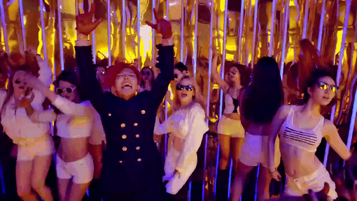 a group of people standing next to each other