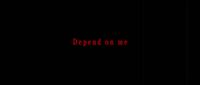 a black background with a red text that reads,'deep on me '