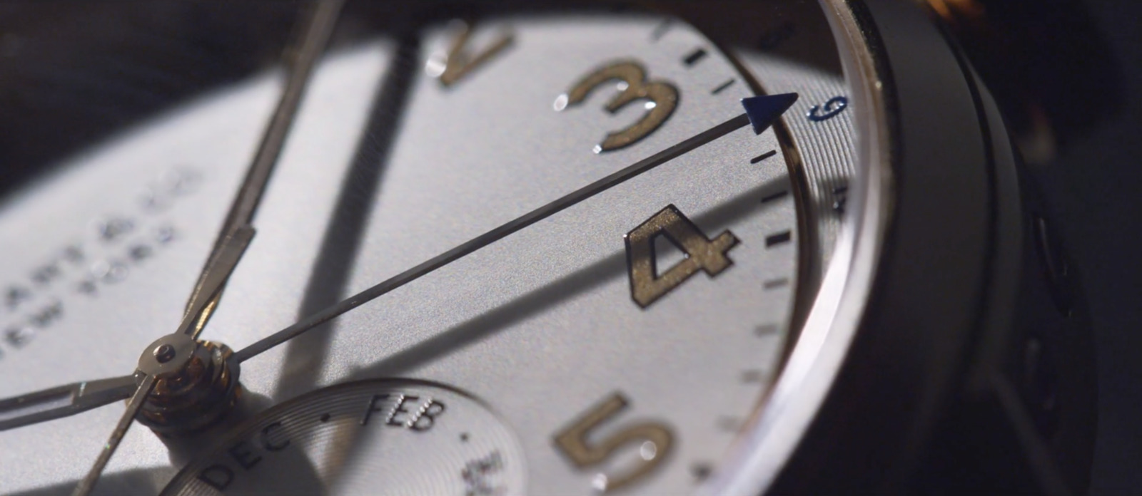 a close up of a watch face with numbers on it