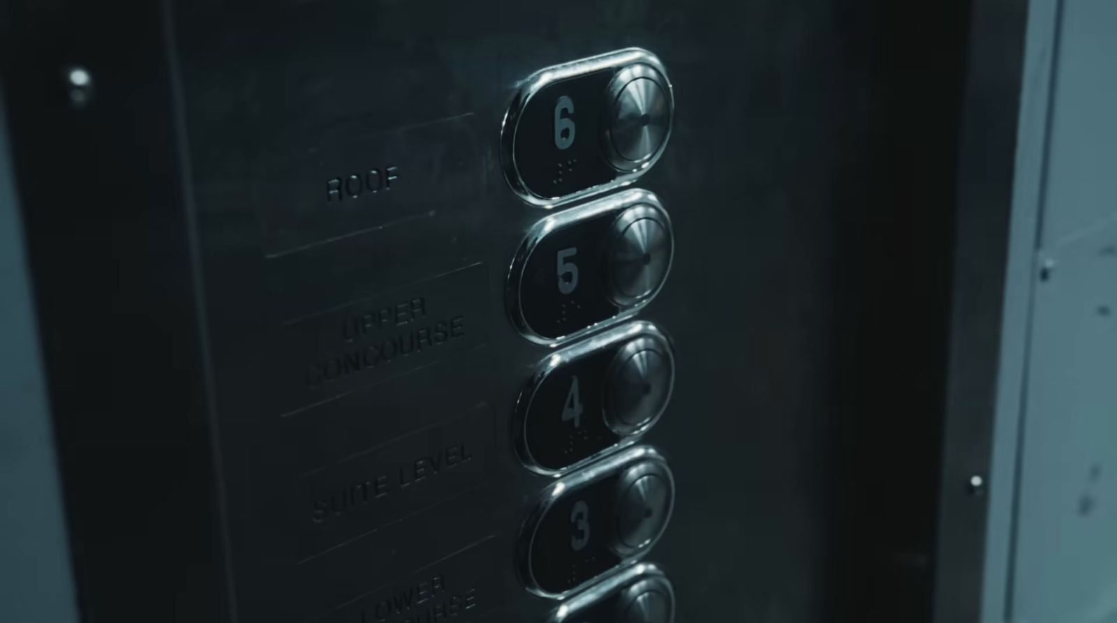 a close up of a metal door with numbers on it