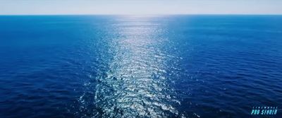 a view of the ocean from a boat