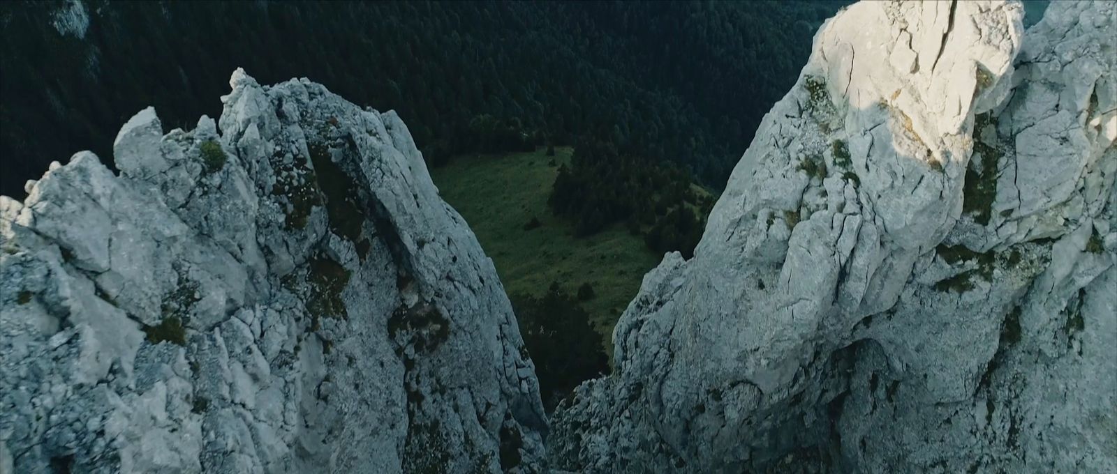 a view of a mountain from a high point of view