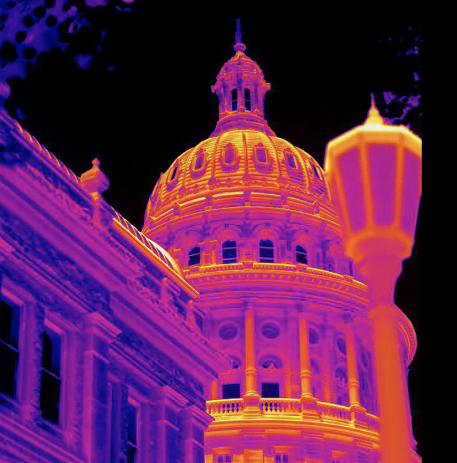 a large building with a dome on top of it