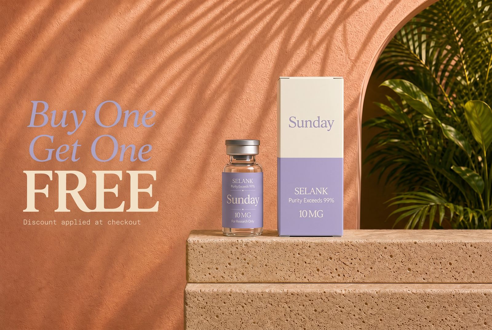a bottle of sunstory sitting on top of a cement block