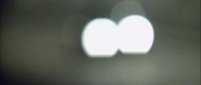 a blurry photo of a white object