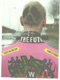 a man in a pink jacket with the words the fut on it