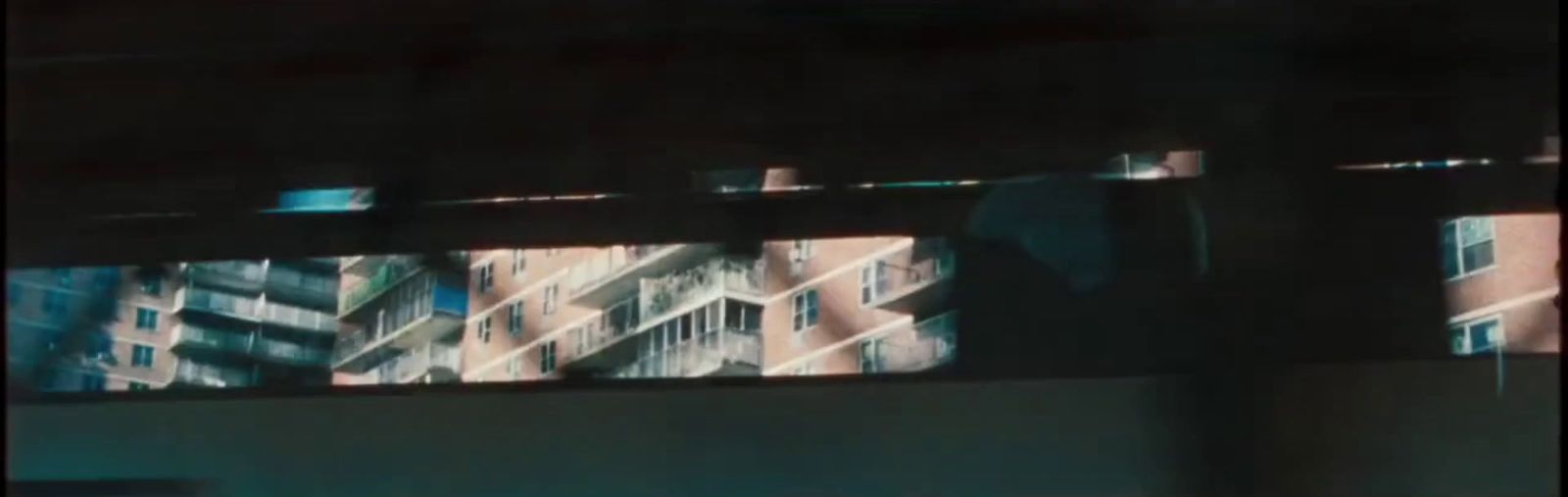 a blurry picture of a building with a clock tower