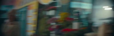 a blurry photo of a store front