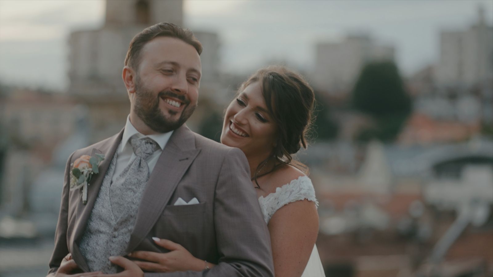 a man and a woman standing next to each other