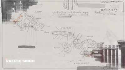 a drawing of a map of a city