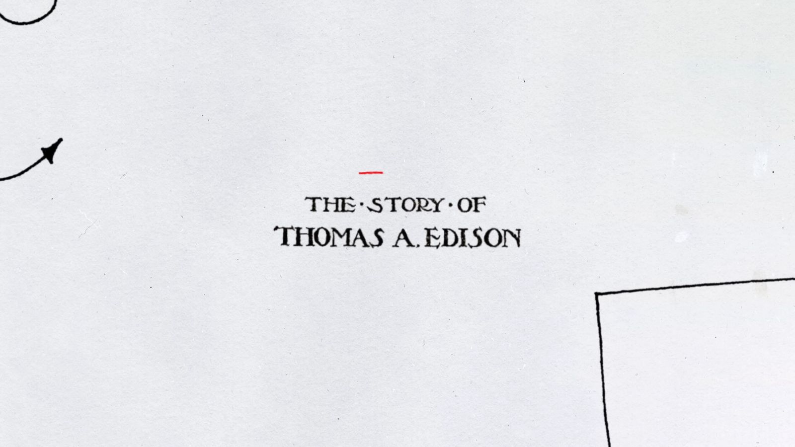 the story of thomas a edison