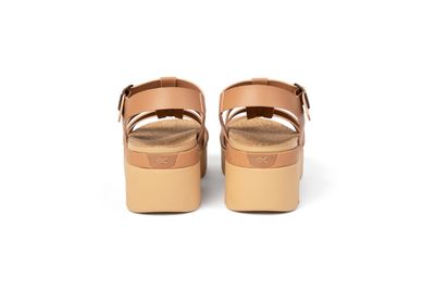a pair of women's sandals on a white background