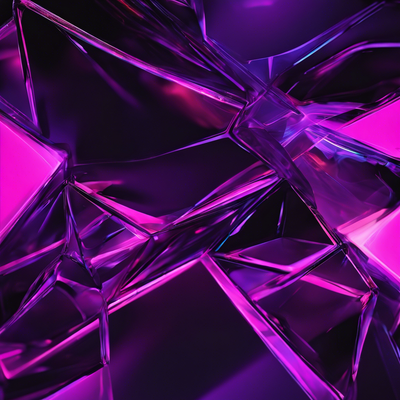 a purple abstract background with many different shapes