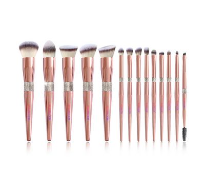 a set of makeup brushes and a brush