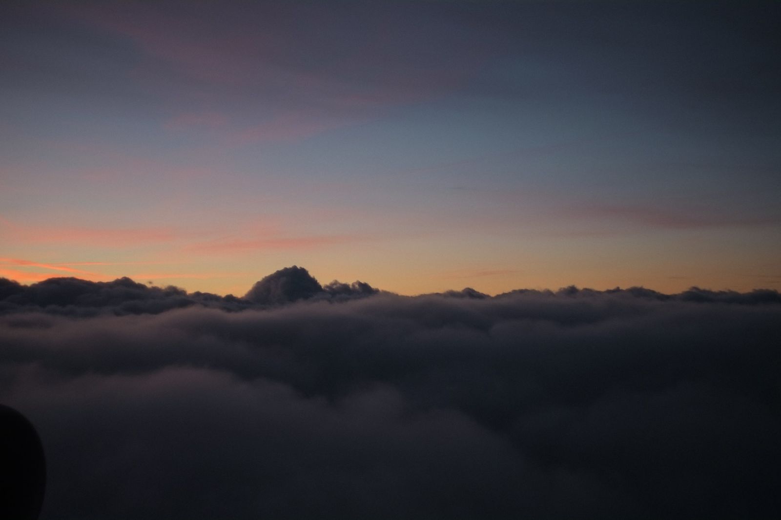 a view of the sky and clouds from an airplane