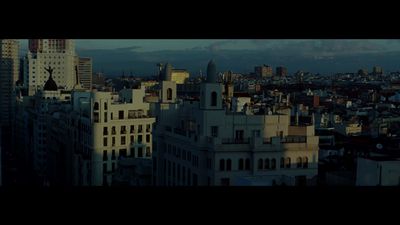 a view of a city from the top of a building