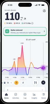 an iphone showing the speed of a bike