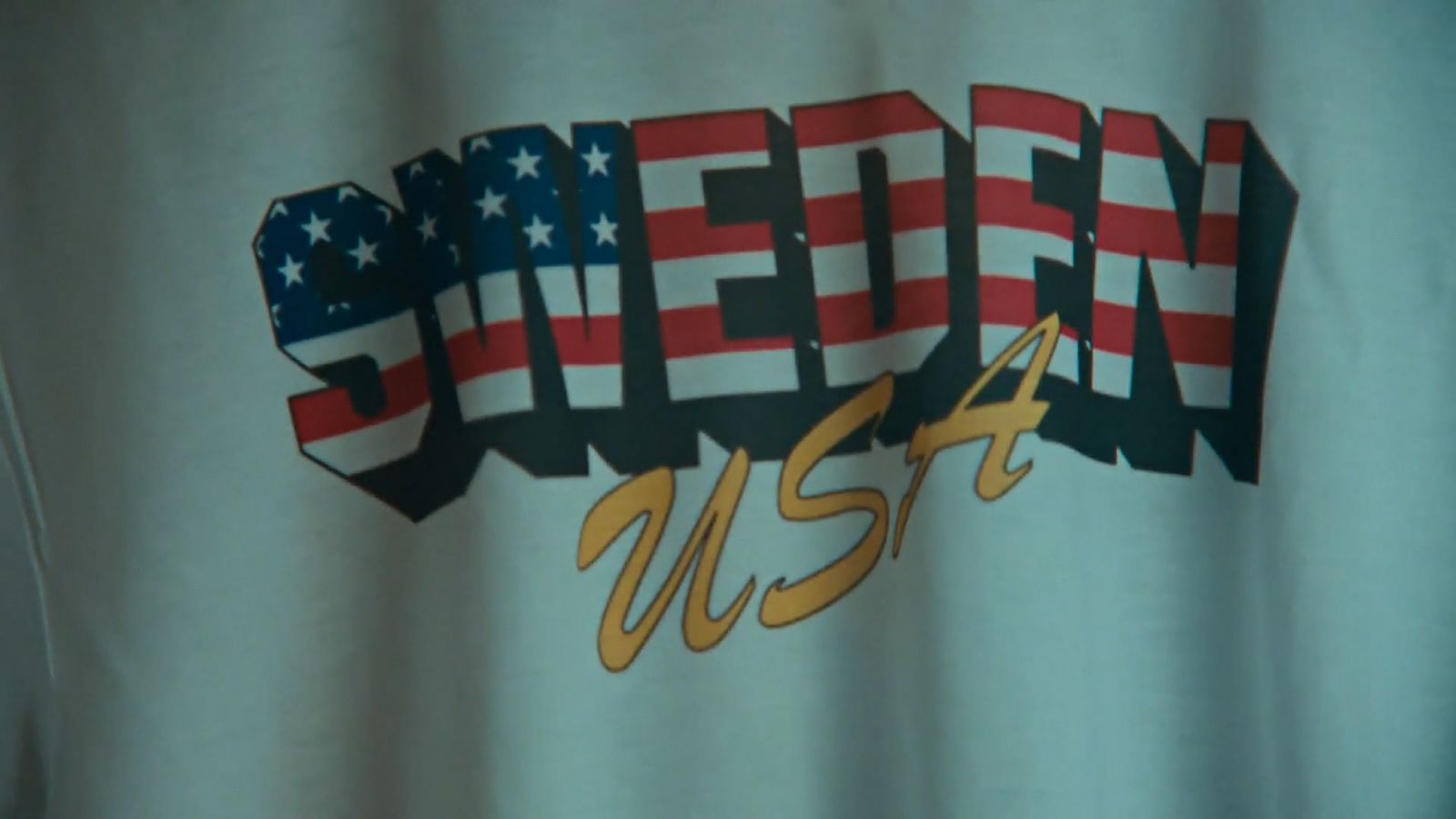 a t - shirt with the american flag on it