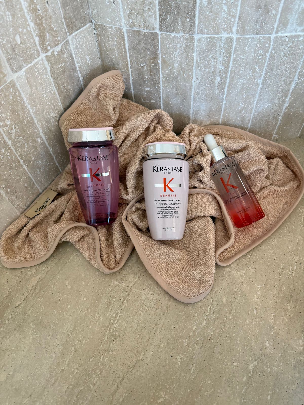 two bottles of keratine keratine keratine keratine ke