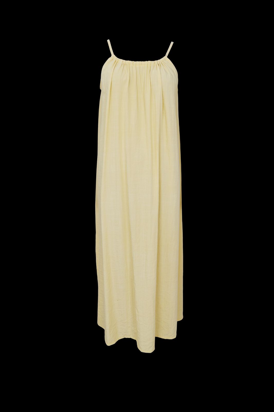 a white dress on a black background