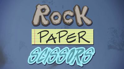 the words rock paper gang are written in graffiti