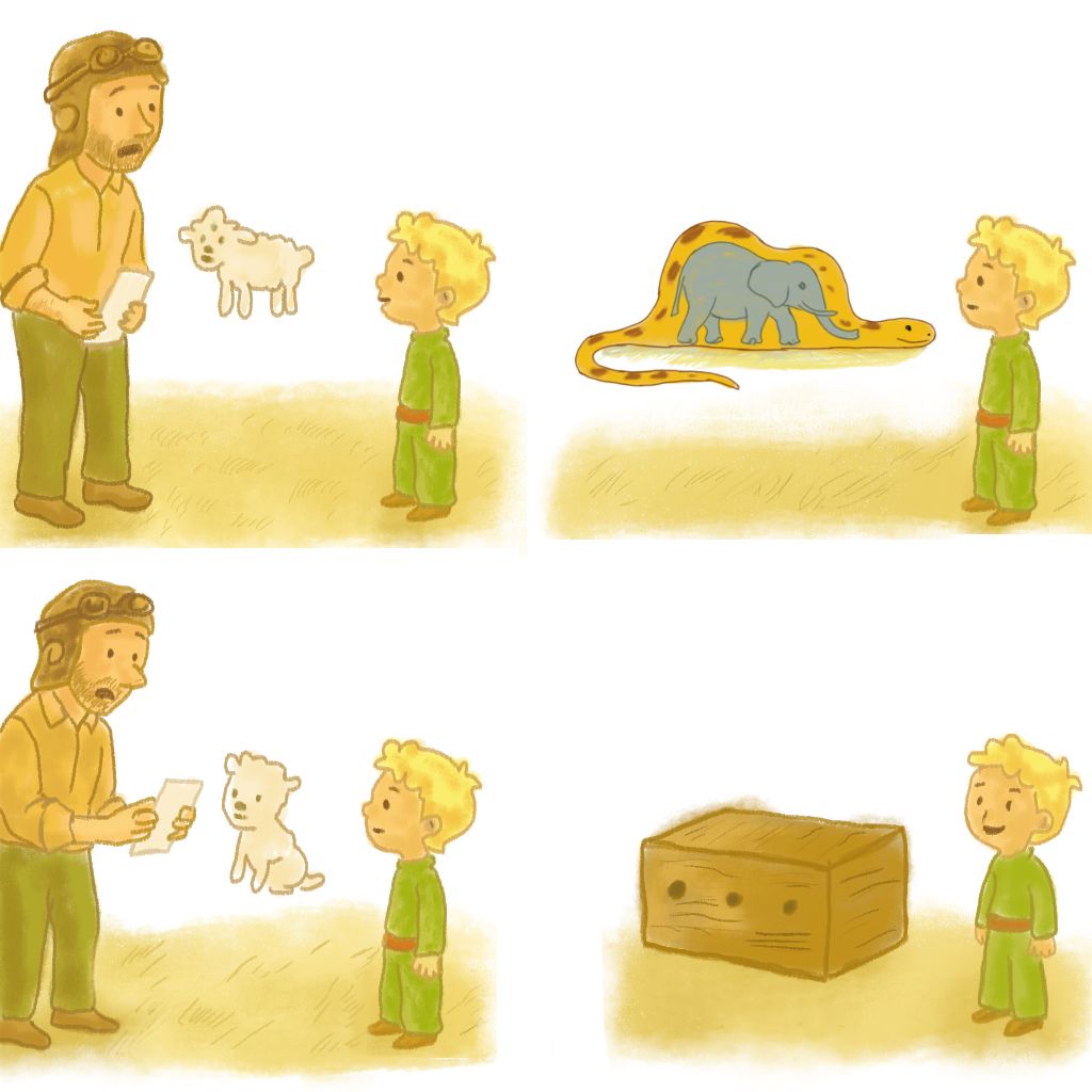 a little boy standing next to a little boy