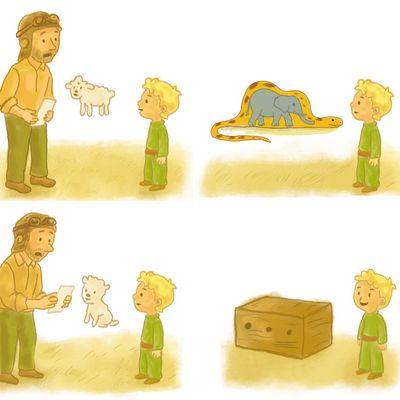 a little boy standing next to a little boy