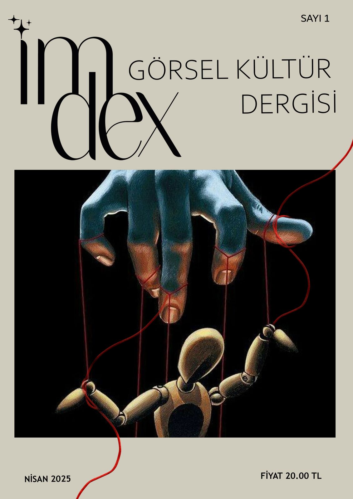 a poster with a hand reaching for a robot