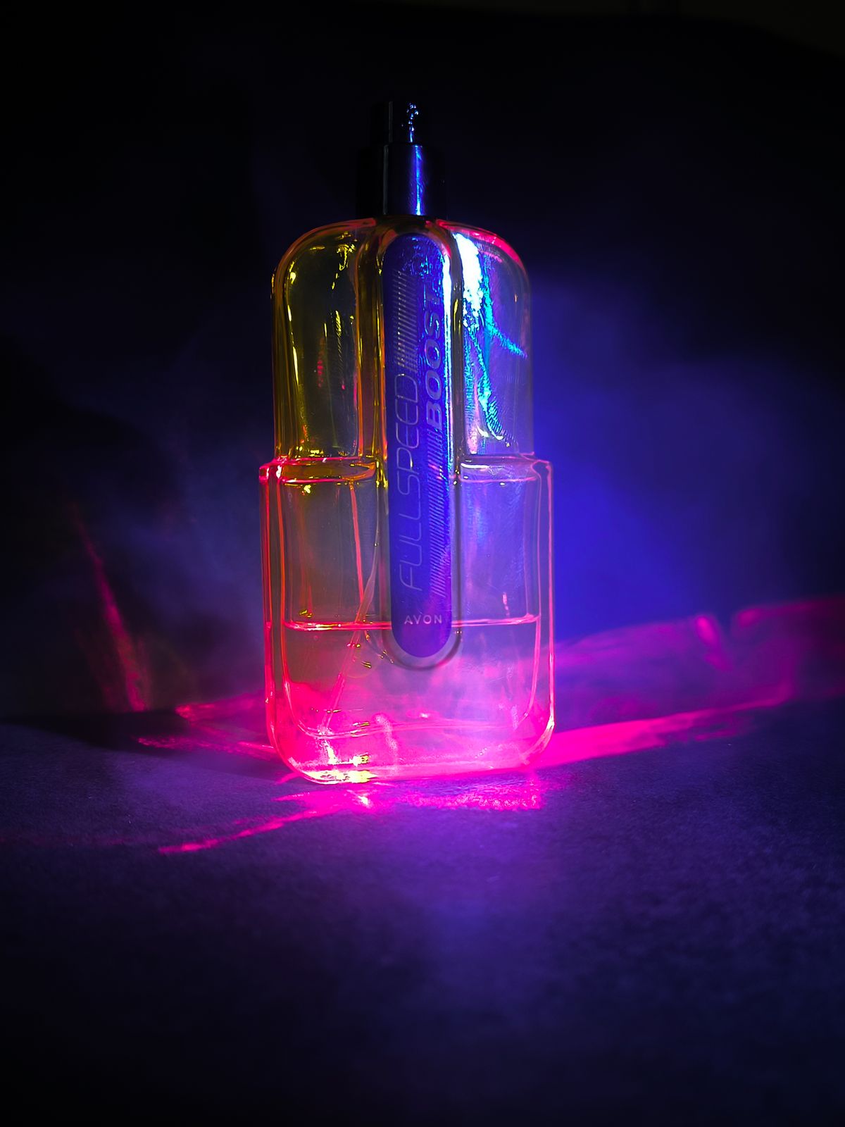 a couple of bottles sitting on top of a table