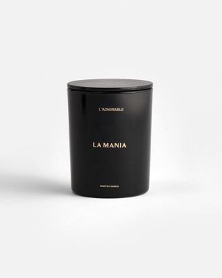 a candle that is sitting on a table