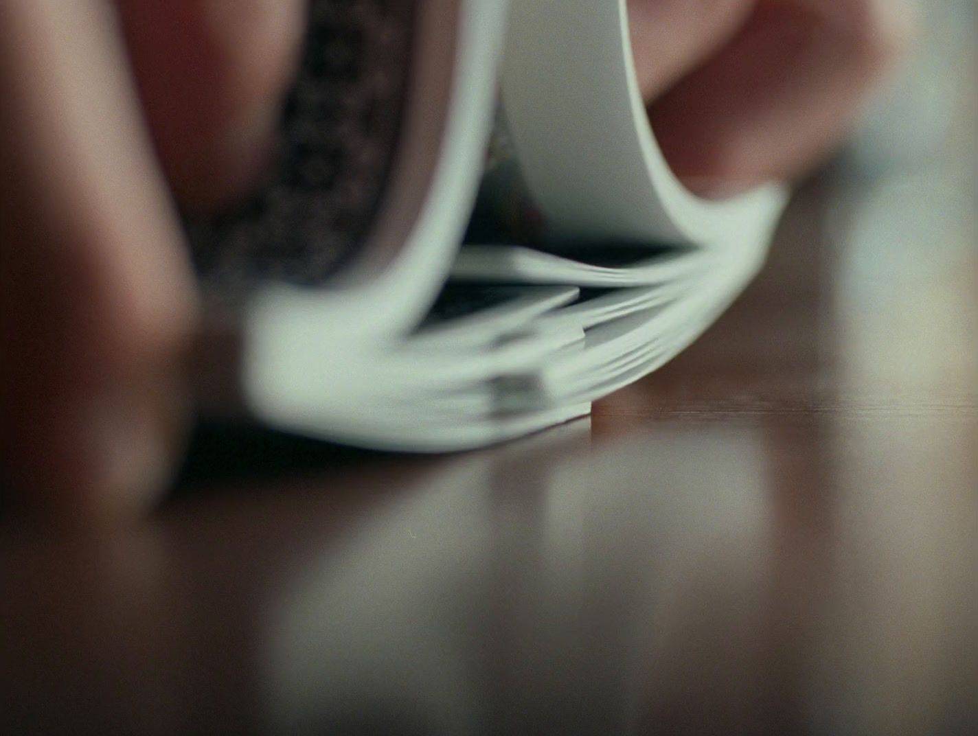 a close up of a person reading a book