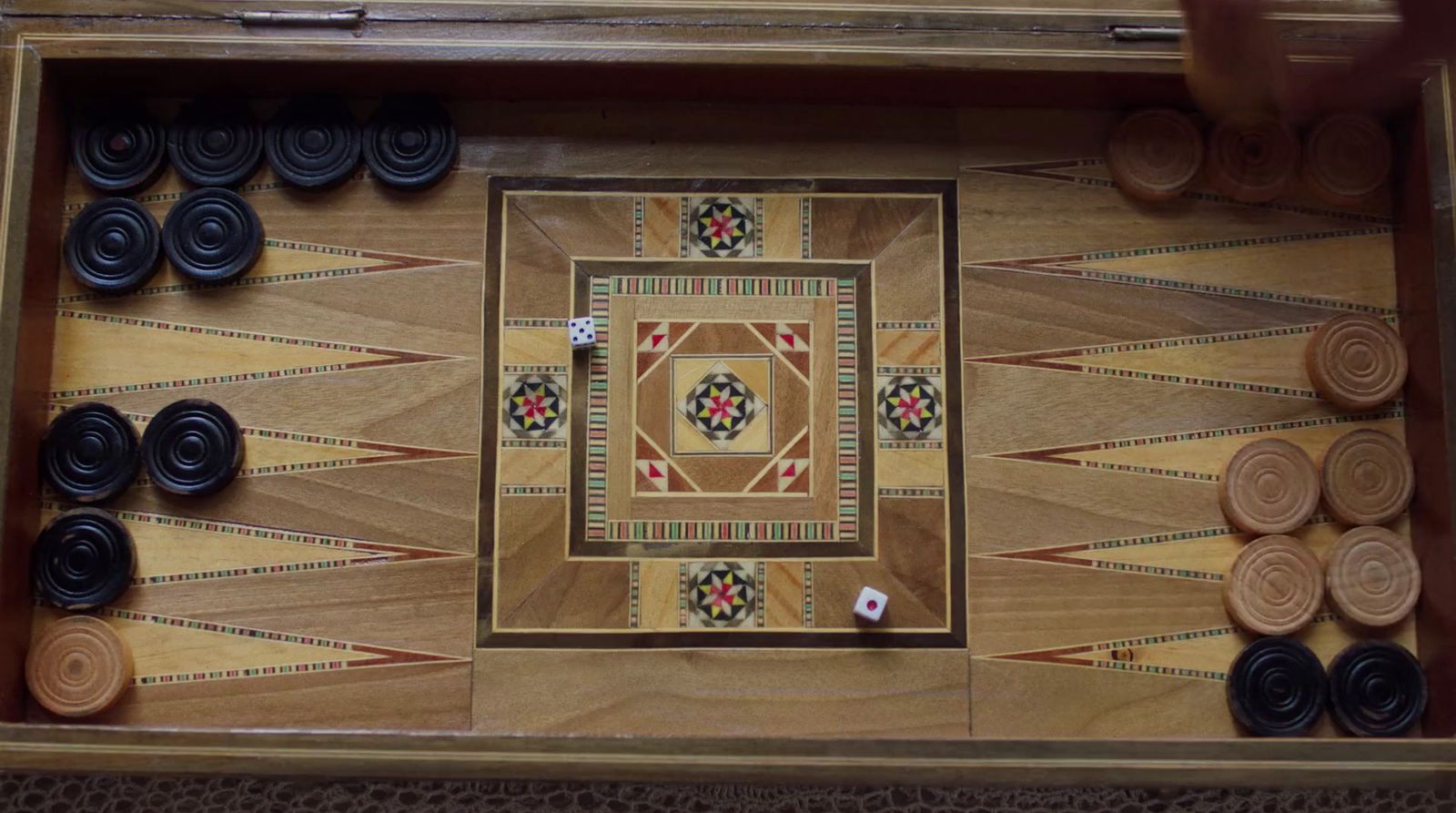 a close up of a board game with buttons