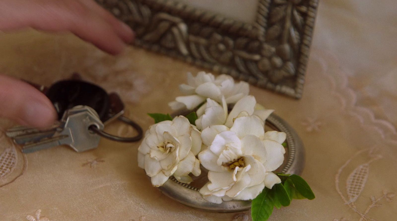 a bunch of flowers sitting on top of a table