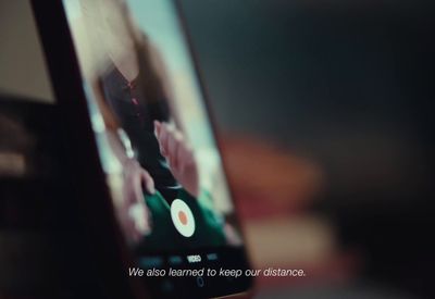 a close up of a cell phone with the text we also learned to keep our