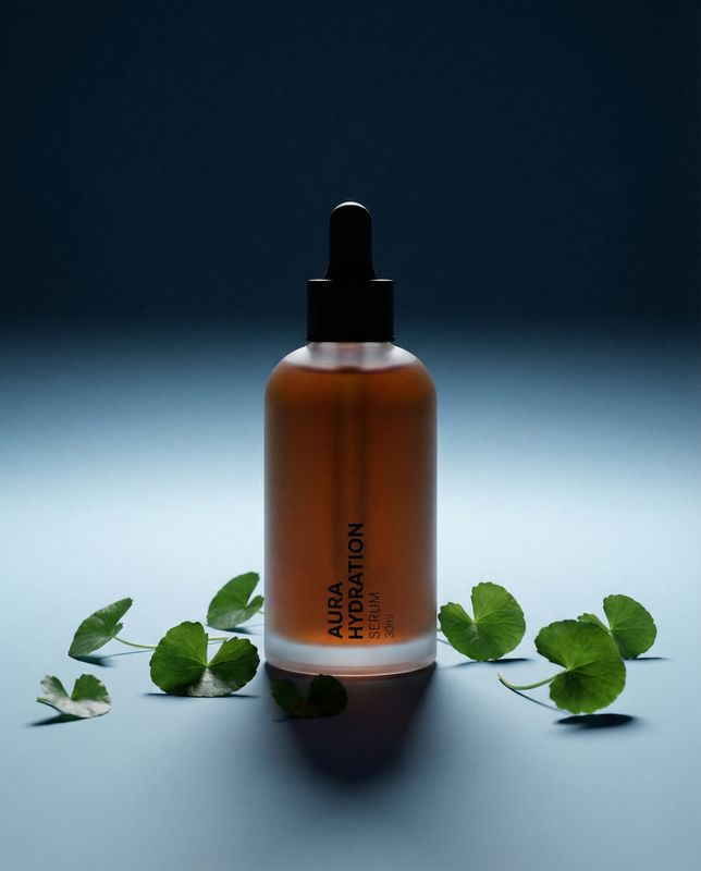 a bottle of liquid sitting on top of a table