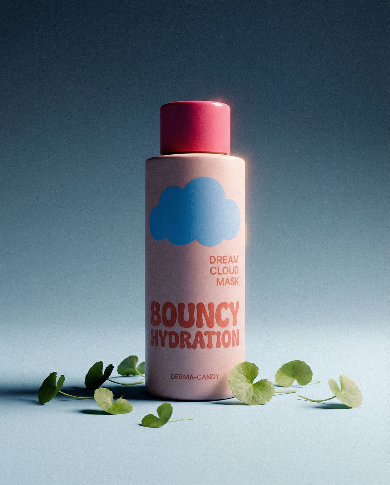 a bottle of bouncy hydration sitting on a table