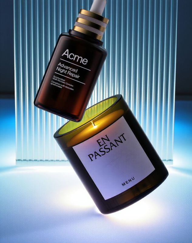 a bottle of advanced night repair and a bottle of advanced night repair