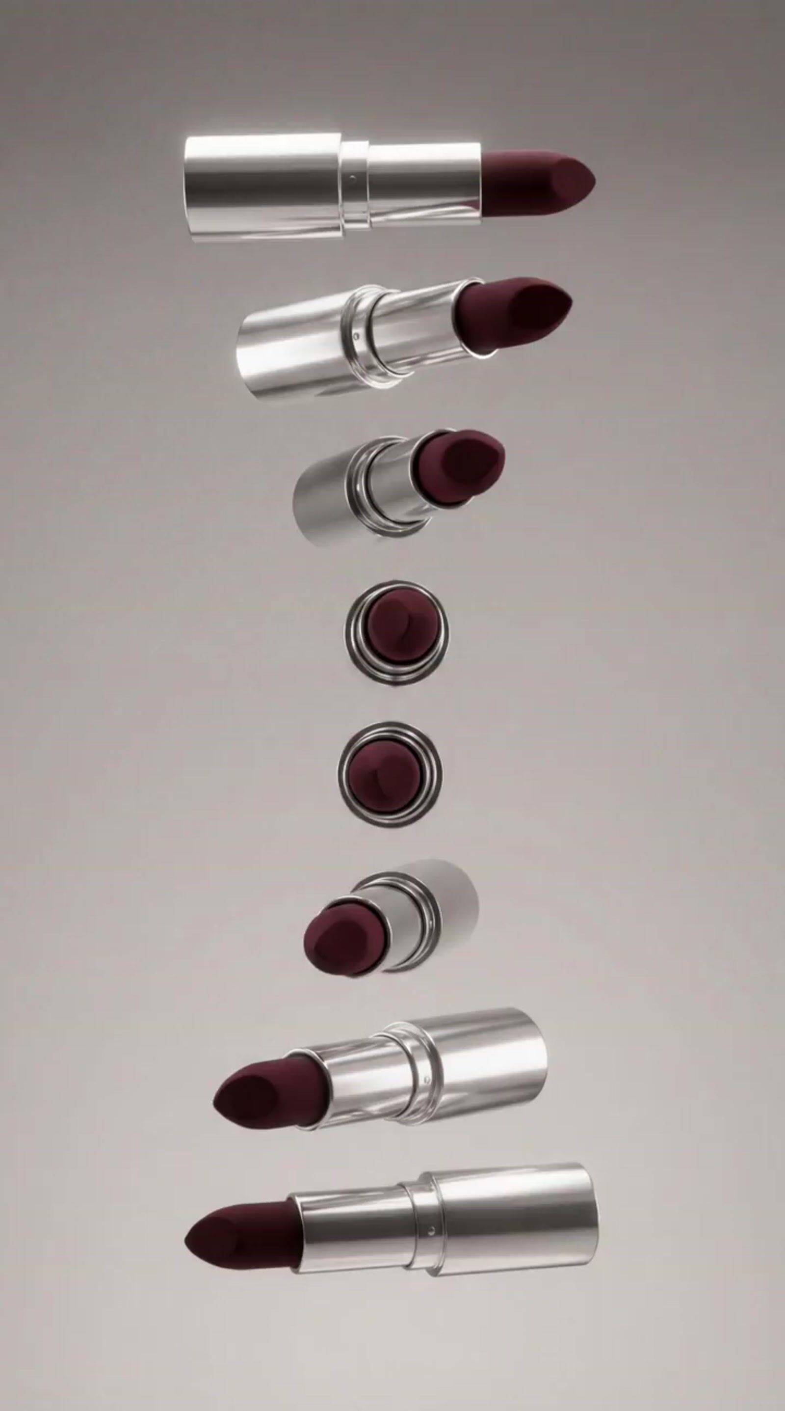 a group of lipsticks sitting on top of each other