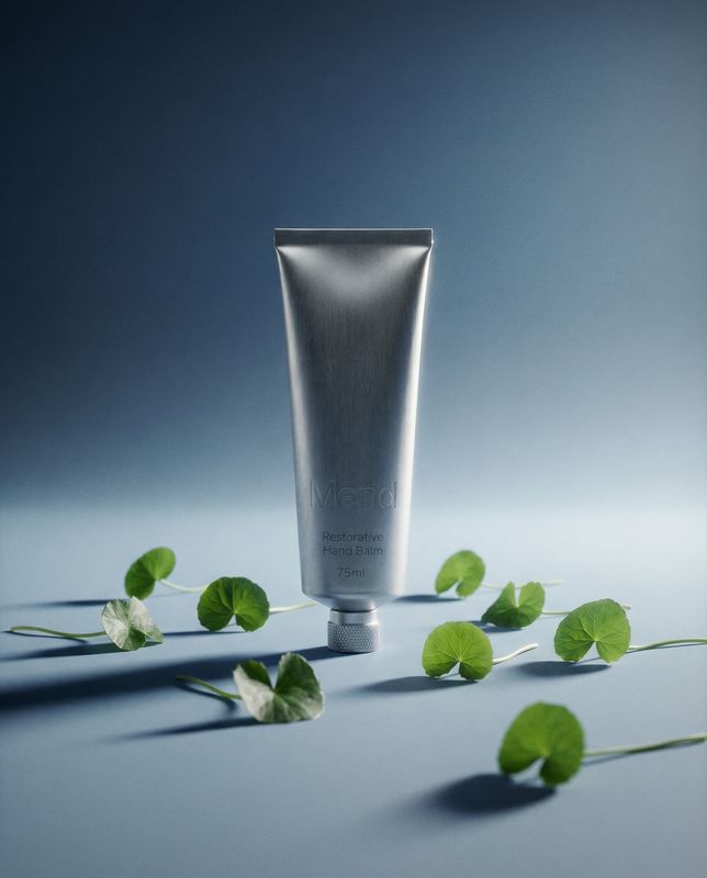 a tube of toothpaste sitting on top of a table