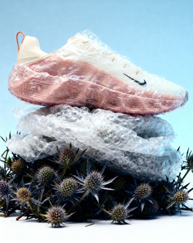 a pile of shoes sitting on top of each other