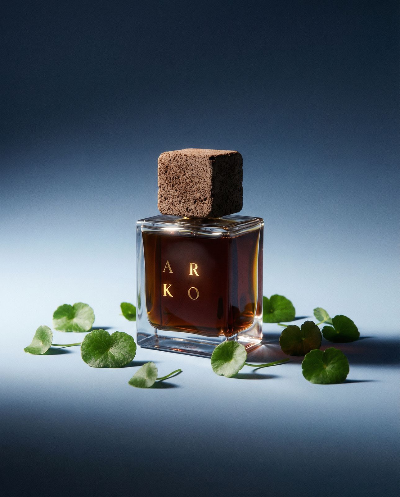 a bottle of perfume sitting on top of a table