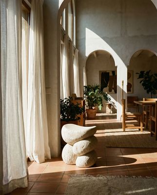 a room that has a bunch of plants in it